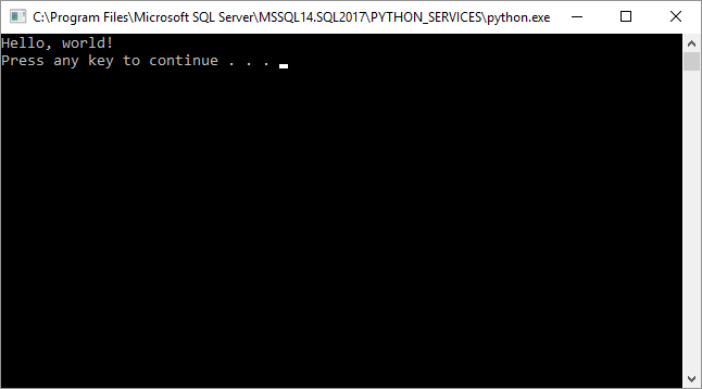 Dave Mason SQL Server 2017 Visual Studio Python